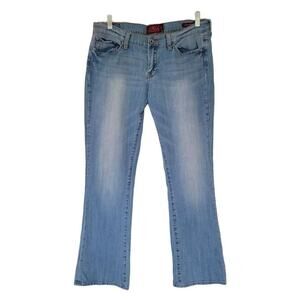 Lucky Brand Charlie Baby Bootcut Jeans Womens Size 12R Blue Light Wash